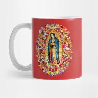 Our Lady of Guadalupe Mexican Virgin Mary Saint Mexico Catholic Mask Mug